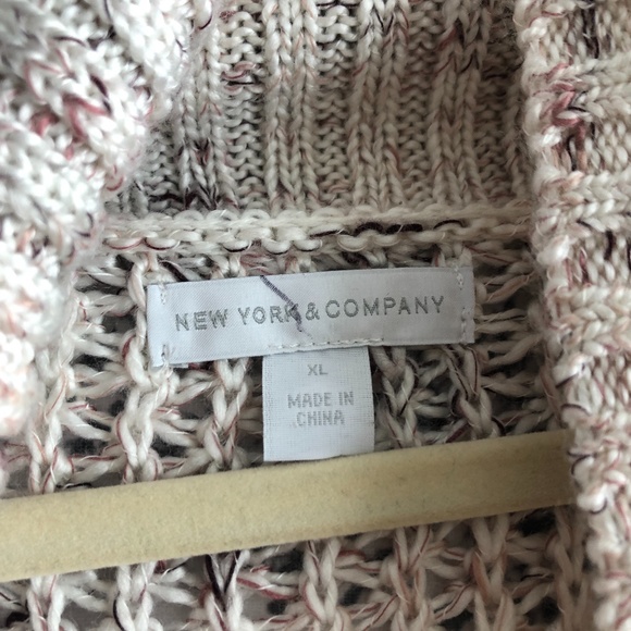 New York & Company open front cardigan XL - Picture 9 of 10